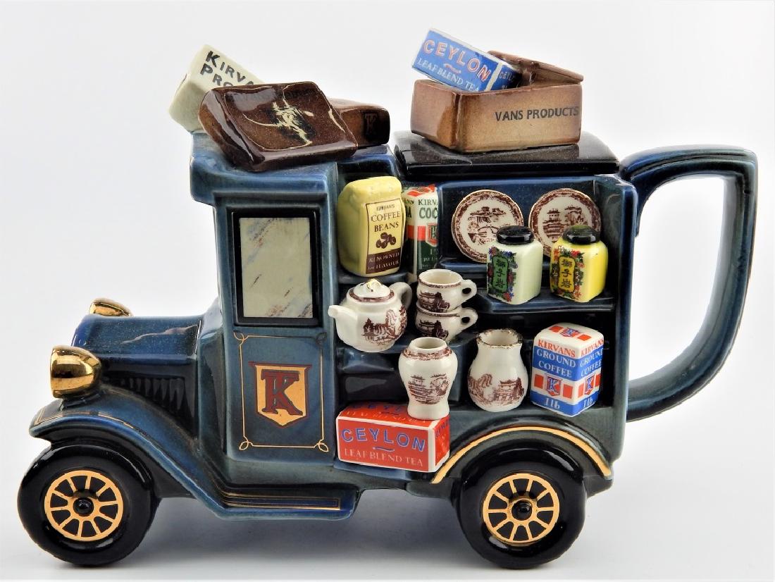 PAUL CARDEW ENGLAND "KIRVANS VAN" FIGURAL TEAPOT (1 of 5)