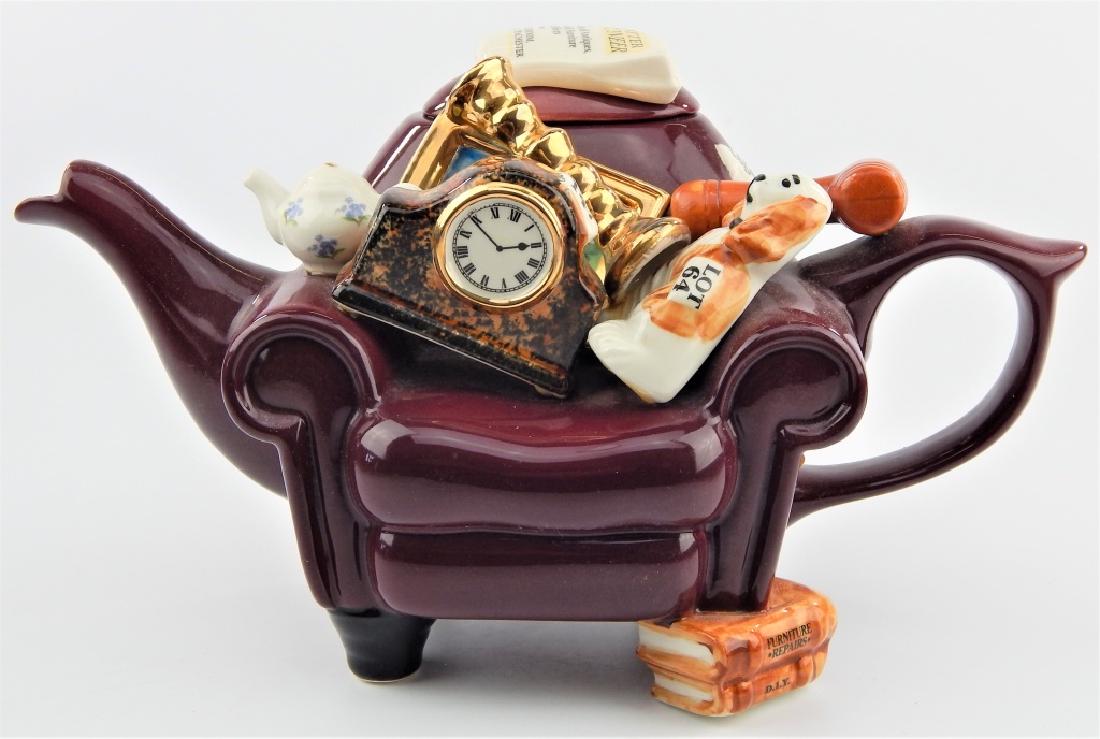 【Sale】英国製　ティーポット Teapottery BathTeapot Swineside Teapottery Bathtub Teapot