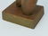 M. DELA MODERNIST "DISCUS THROWER" BRONZE FIGURE - 2