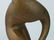 M. DELA MODERNIST "DISCUS THROWER" BRONZE FIGURE - 4