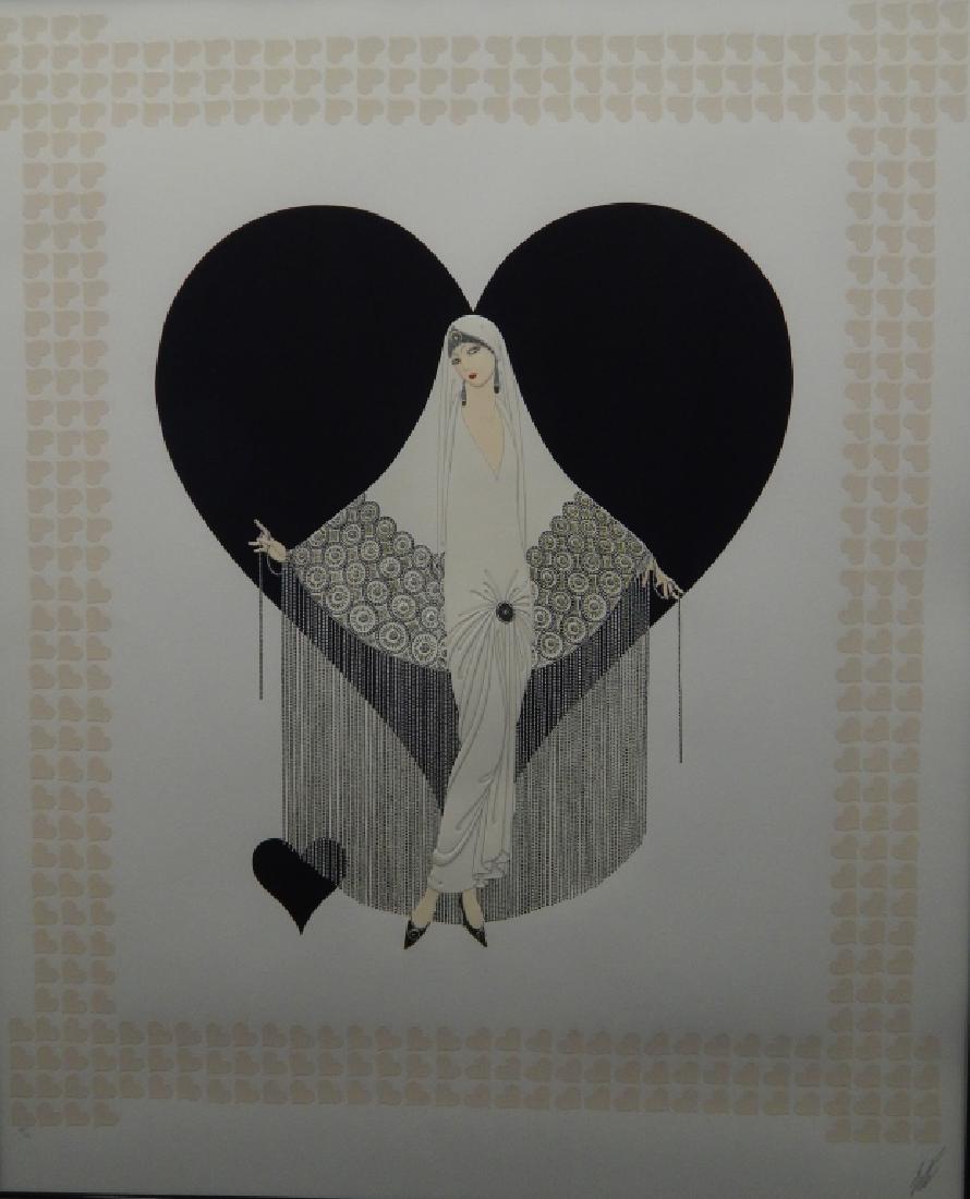 ERTE "JUNE BRIDES FRINGE GOWN" SERIGRAPH XX/CL (1 of 9)