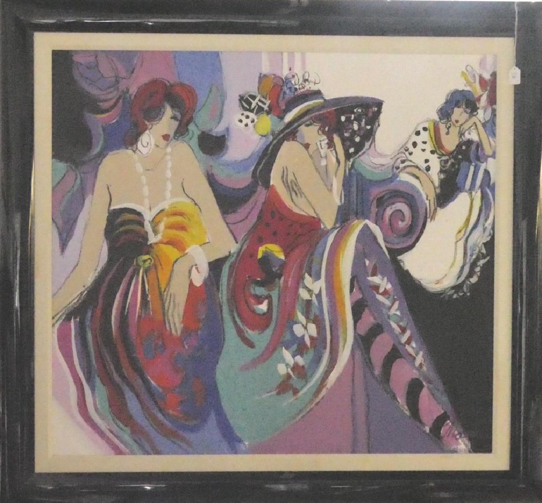 ISAAC MAIMON (ISRAEL b1951) LARGE OIL ON CANVAS (1 of 7)
