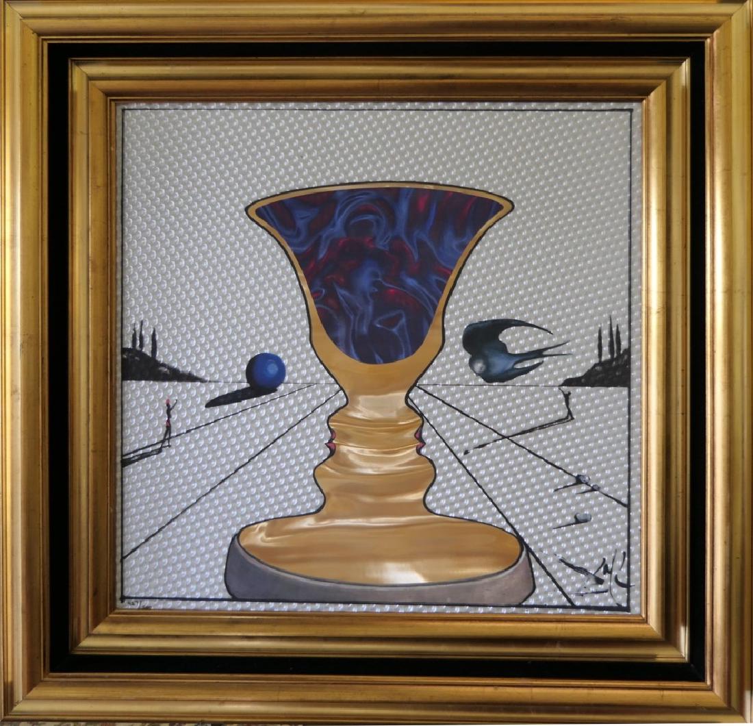 SALVADOR DALIE "LE PHILTRE D' AMOUR" MIXED MEDIA (1 of 8)