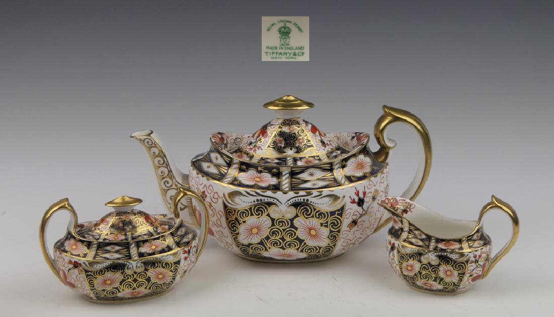 ROYAL CROWN DERBY  IMARI TIFFANY TEA SET (1 of 8)
