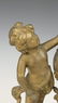 ANSONIA ART NOUVEAU PUTTI SCROLL CASE DESK CLOCK - 2