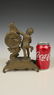 ANSONIA ART NOUVEAU PUTTI SCROLL CASE DESK CLOCK - 8