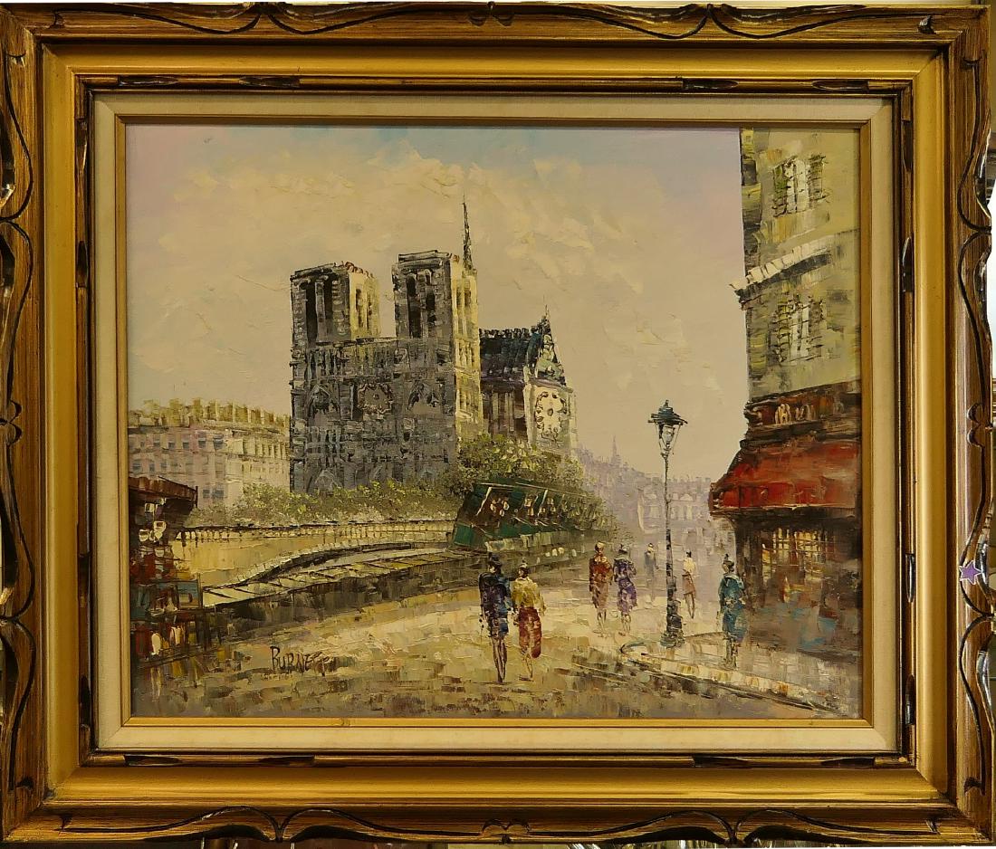 CAROLINE BURNETT (FRENCH19/20TH C) OIL ON CANVAS (1 of 6)