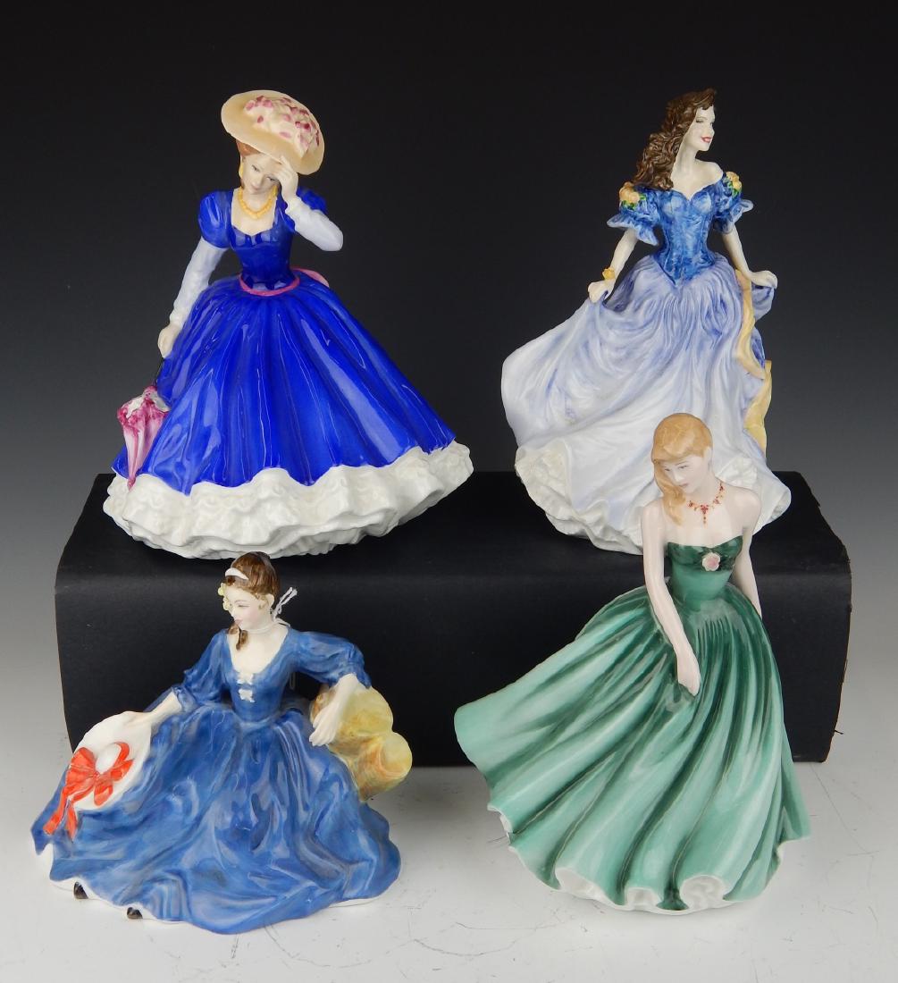 (4) ROYAL DOULTON ENGLISH PORCELAIN FIGURINES (1 of 5)