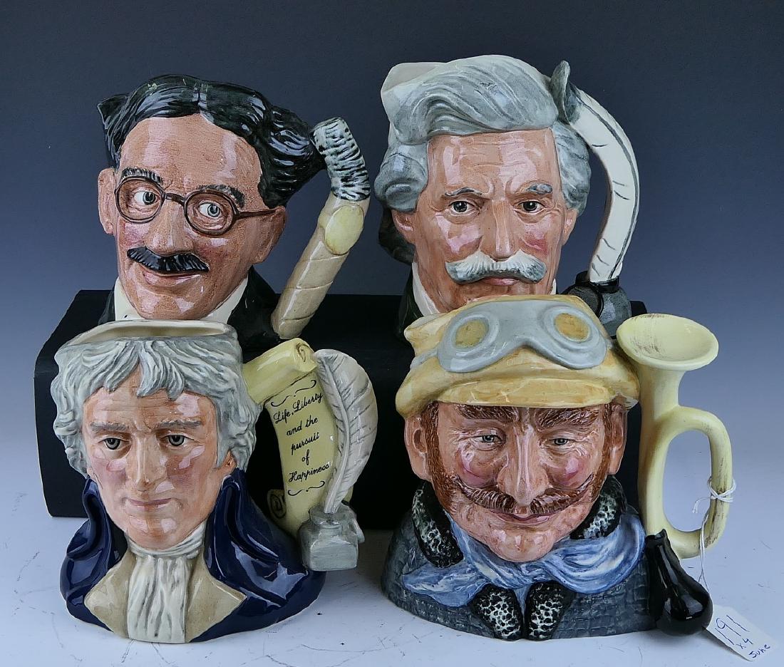 (7) ROYAL DOULTON PORCELAIN CHARACTER JUGS (1 of 4)
