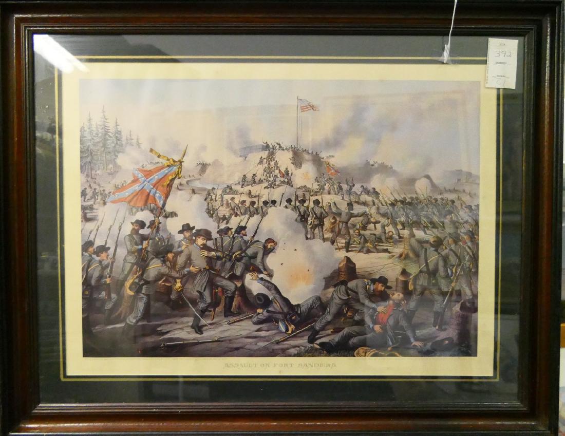 KURZ & ALLISON "ASSAULT ON FORT SANDERS" PRINT (1 of 8)