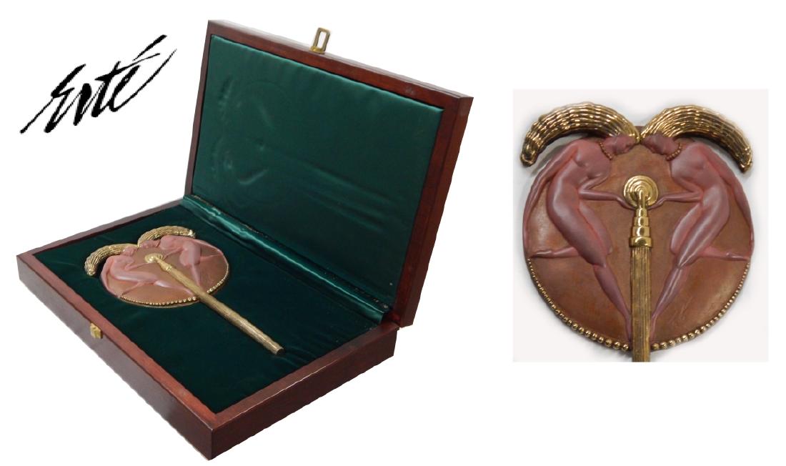 ROMAIN DE TIRTOFF (FRENCH 1892-1990) DECO MIRROR (1 of 6)