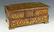 ENGLISH MARQUETRY WOOD JEWELRY BOX