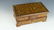 ENGLISH MARQUETRY WOOD JEWELRY BOX - 2