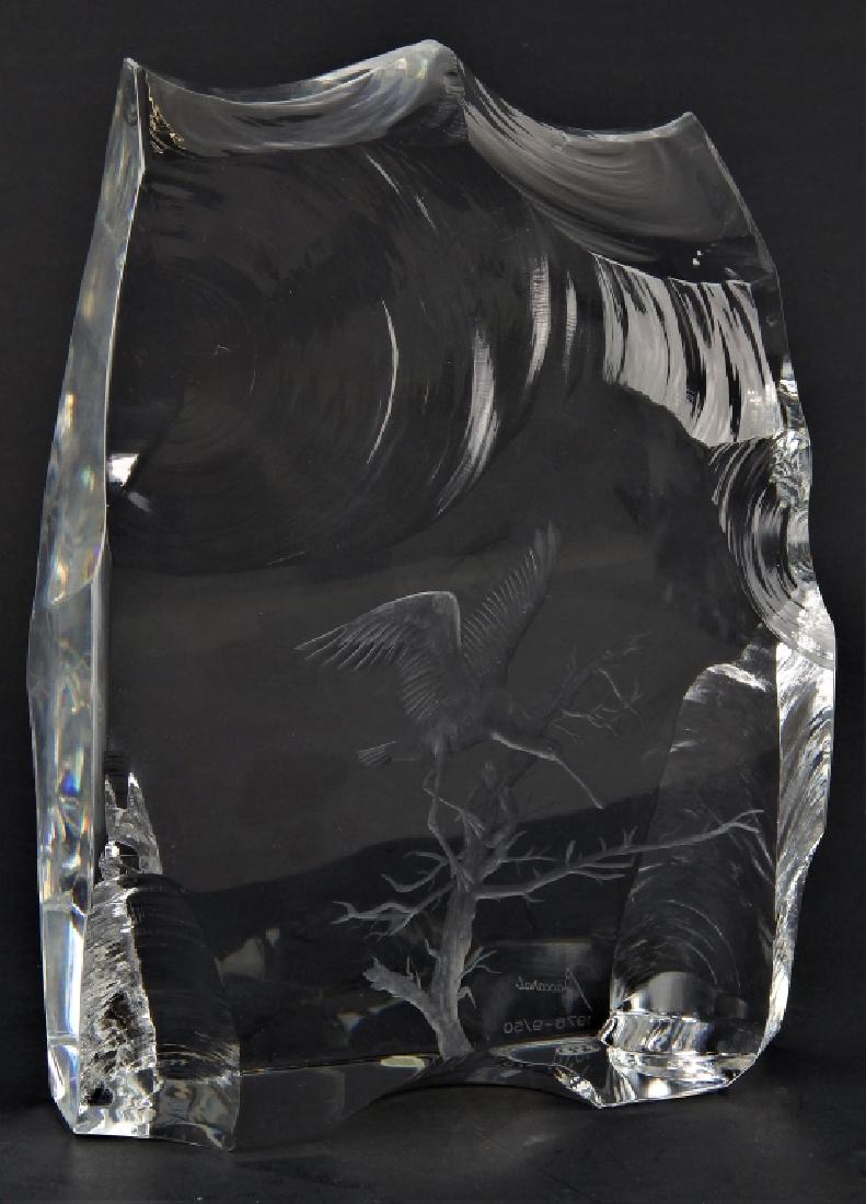Pr 1978 BACCARAT REVERSE CUT CRYSTAL SCULPTURES (1 of 15)