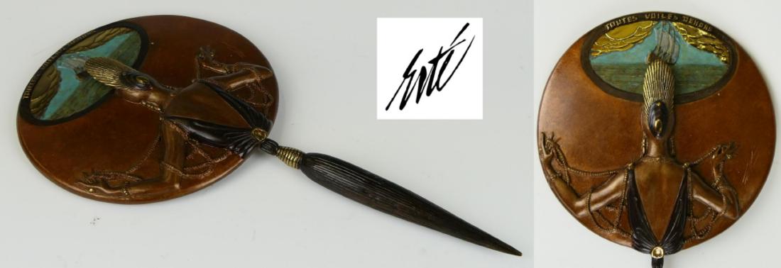 ROMAIN DE TIRTOFF (FRENCH 1892-1990) HAND MIRROR (1 of 7)