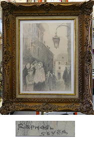 RAPHAEL SOYER (AMERICAN 1899 - 1987) PENCIL WORK (1 of 5)