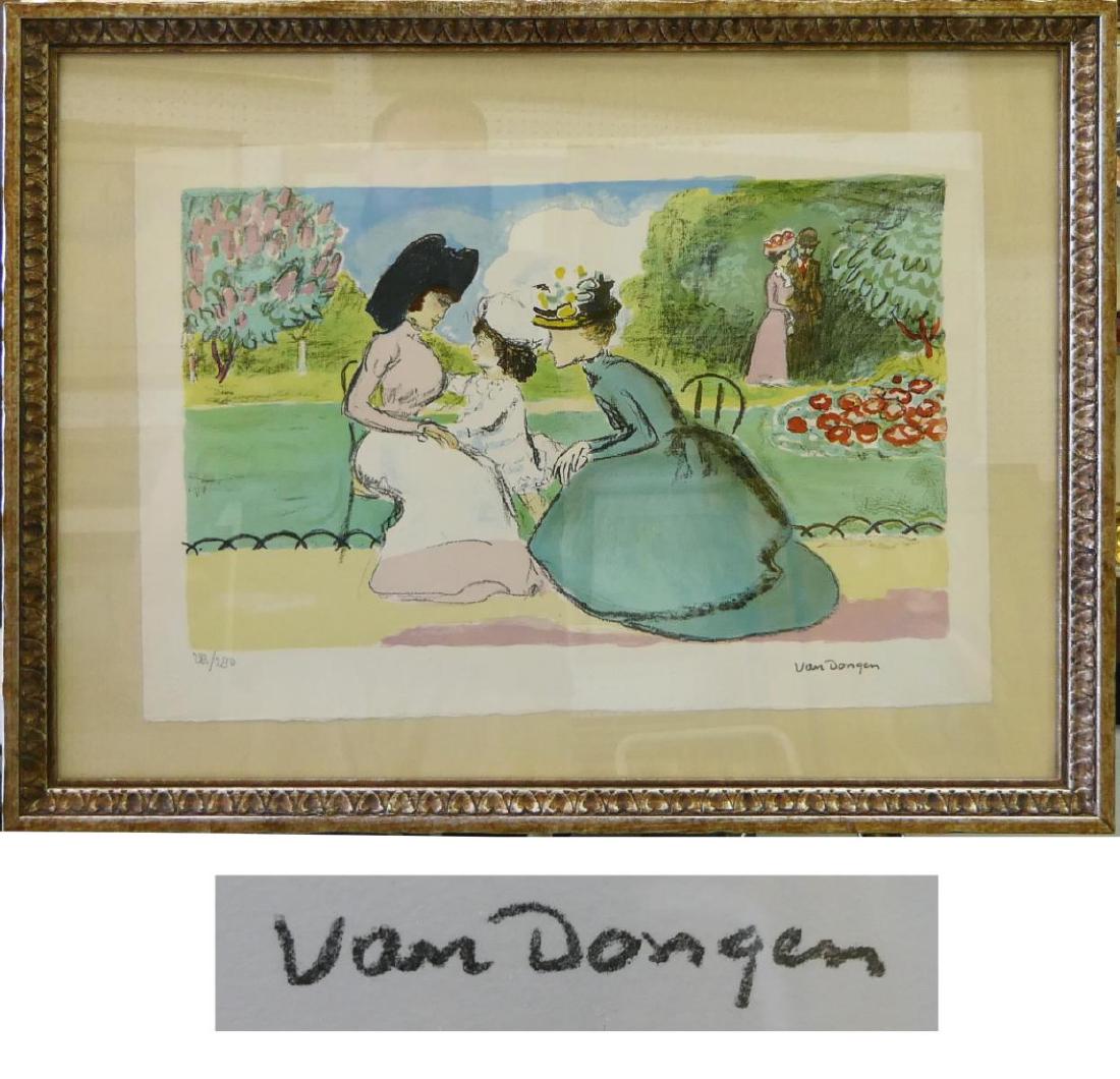 KEES VAN DUNGEN (HOLLAND, 1877-1968) LITHOGRAPH (1 of 4)