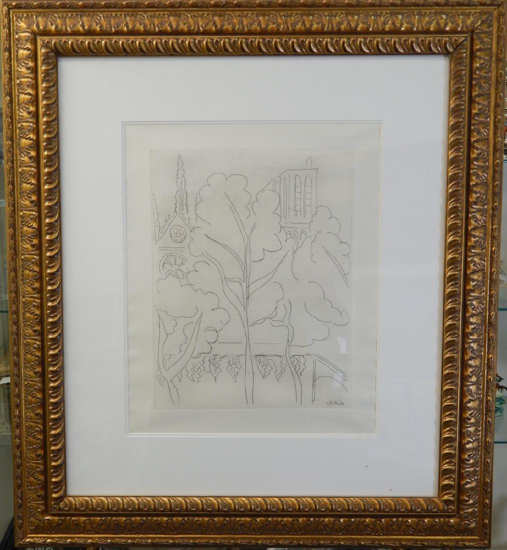 HENRI MATISSE (FRENCH 1869-1954) NOTRE DAME ETCHIN (1 of 9)