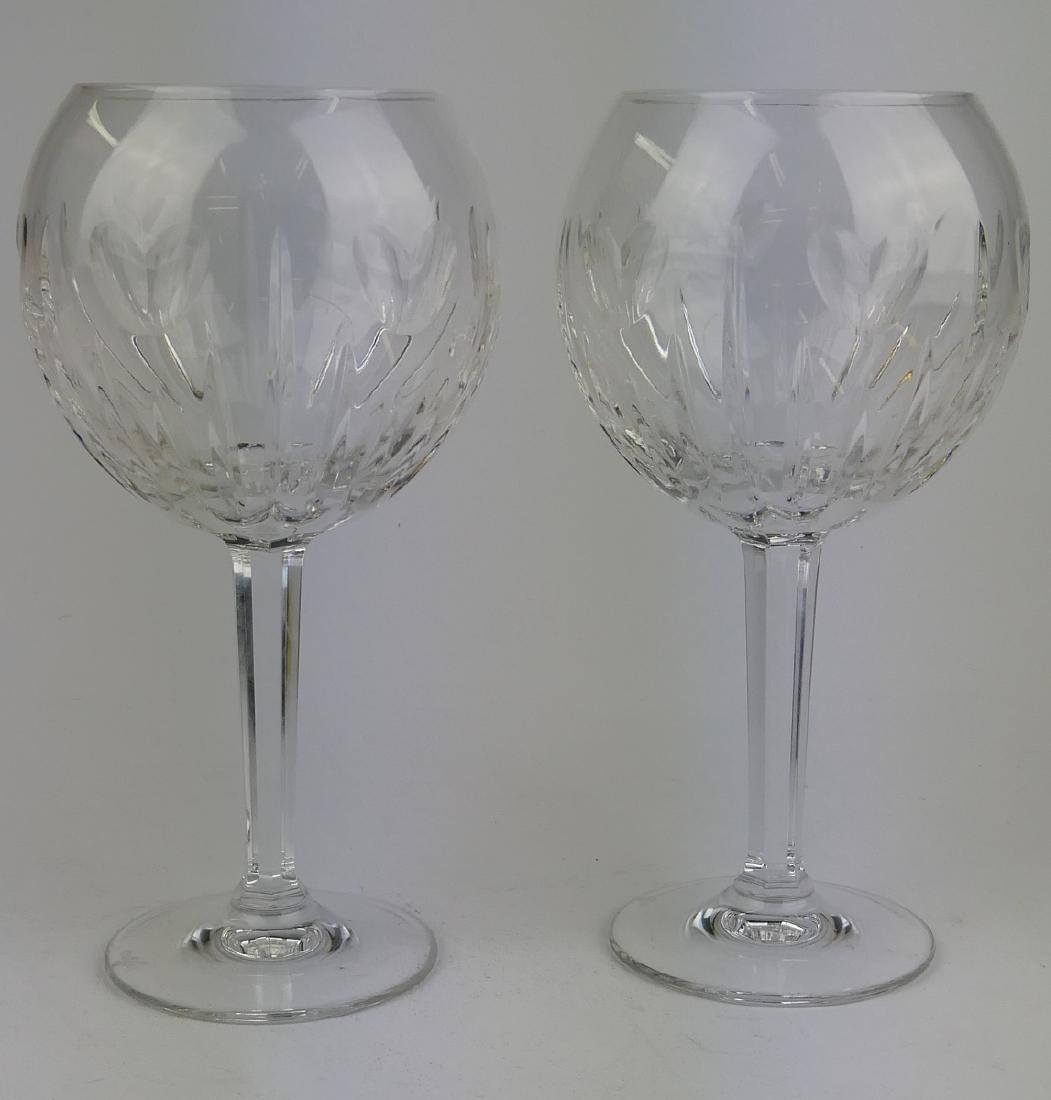 WATERFORD CUT CRYSTAL HEART CHAMPAGNE GOBLETS (1 of 4)