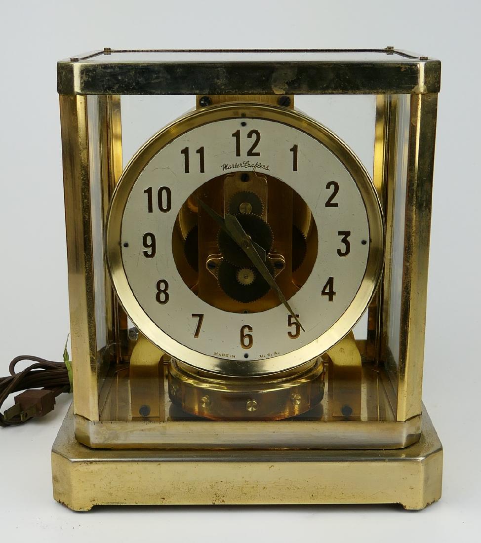 VINTAGE MASTER CRASFTER USA  ATMOS STYLE CLOCK (1 of 7)
