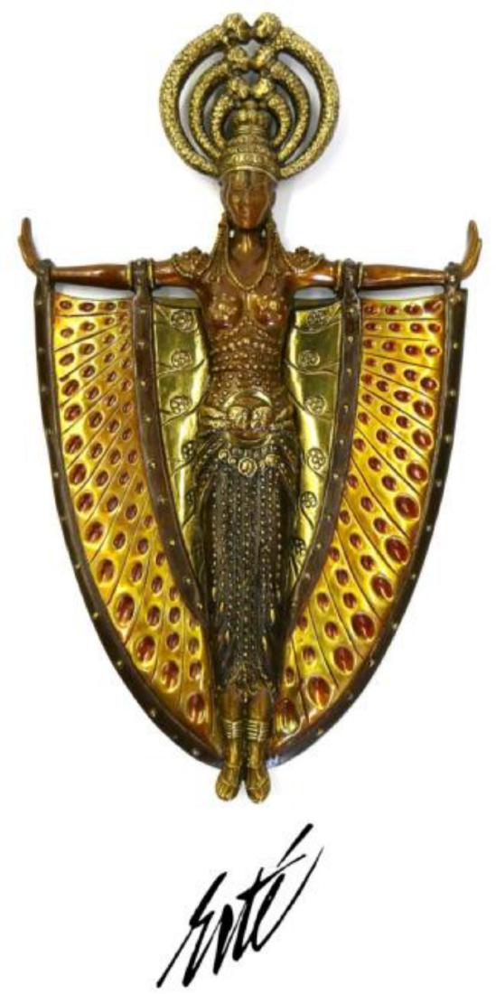 ROMAIN DE TIRTOFF (FRENCH 1892-1990) HAND MIRROR (1 of 5)