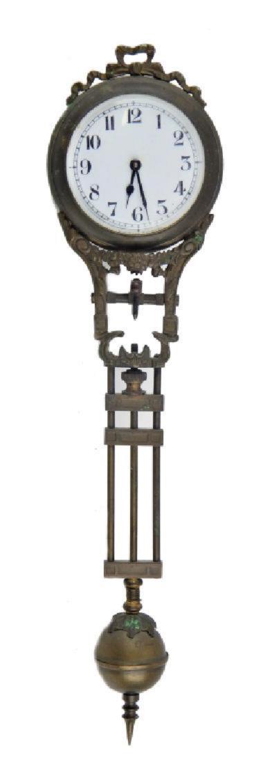 JUNGHANS GERMAN MINIATURE PENDULUM CLOCK (1 of 5)