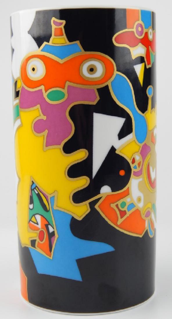 OTMAR ALT ROSENTHAL PORCELAIN CYLINDER VASE (1 of 8)