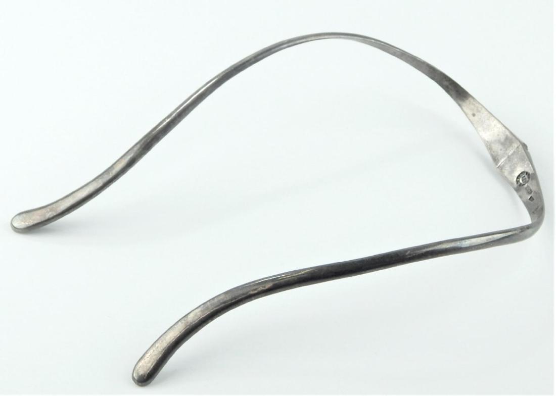 VINTAGE LBC MEXICO STERLING HINGED CHOKER NECKLACE (1 of 4)