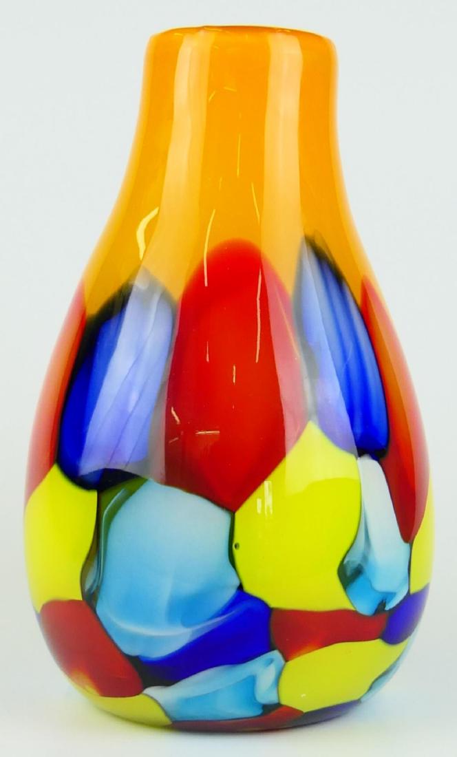 LARGE MURANO ITALIAN ART GLASS VASE (1 of 3)