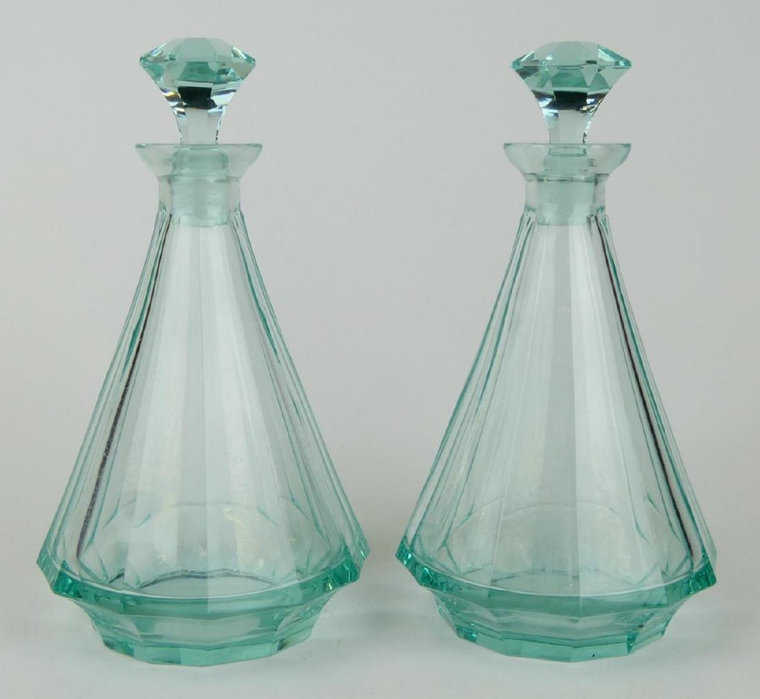 PR 1957 MOSER FACET CUT PERFUME BOTTLES (1 of 3)