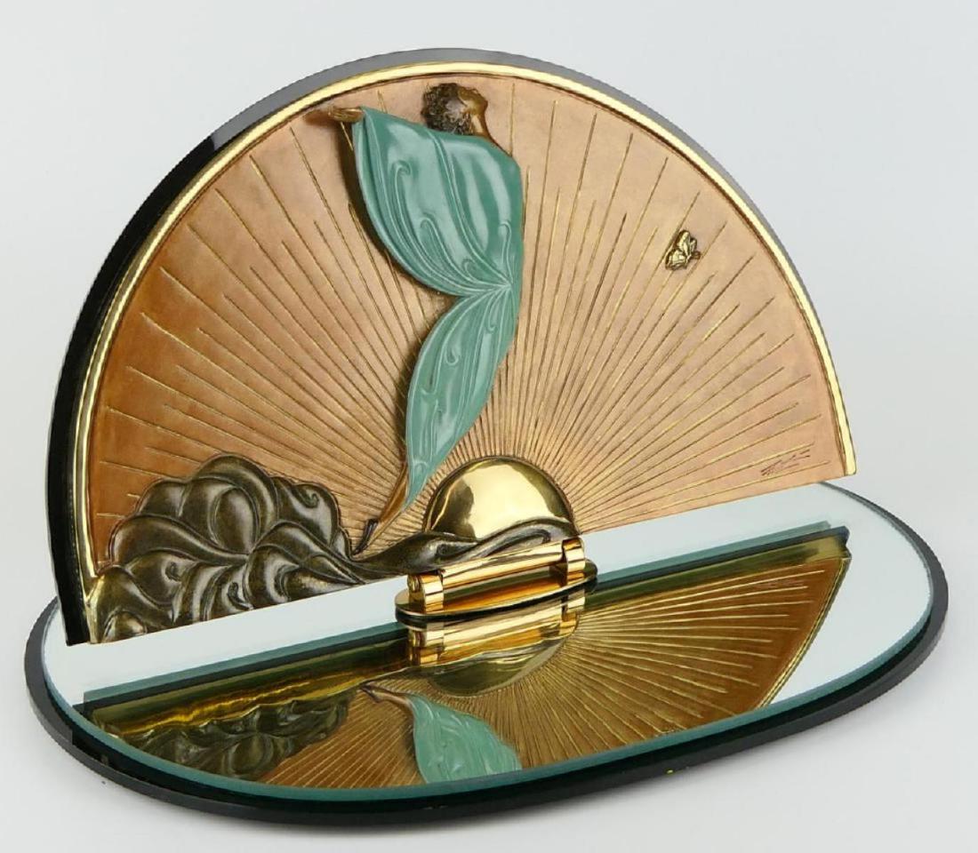 ROMAIN DE TIRTOFF (FRENCH 1892-1990) TABLE MIRROR (1 of 4)