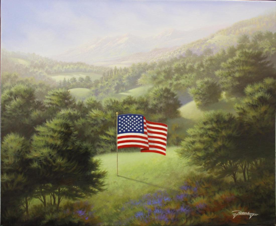 JON RATTENBURY (UK / USA b1966) "LAND OF THE FREE" (1 of 7)