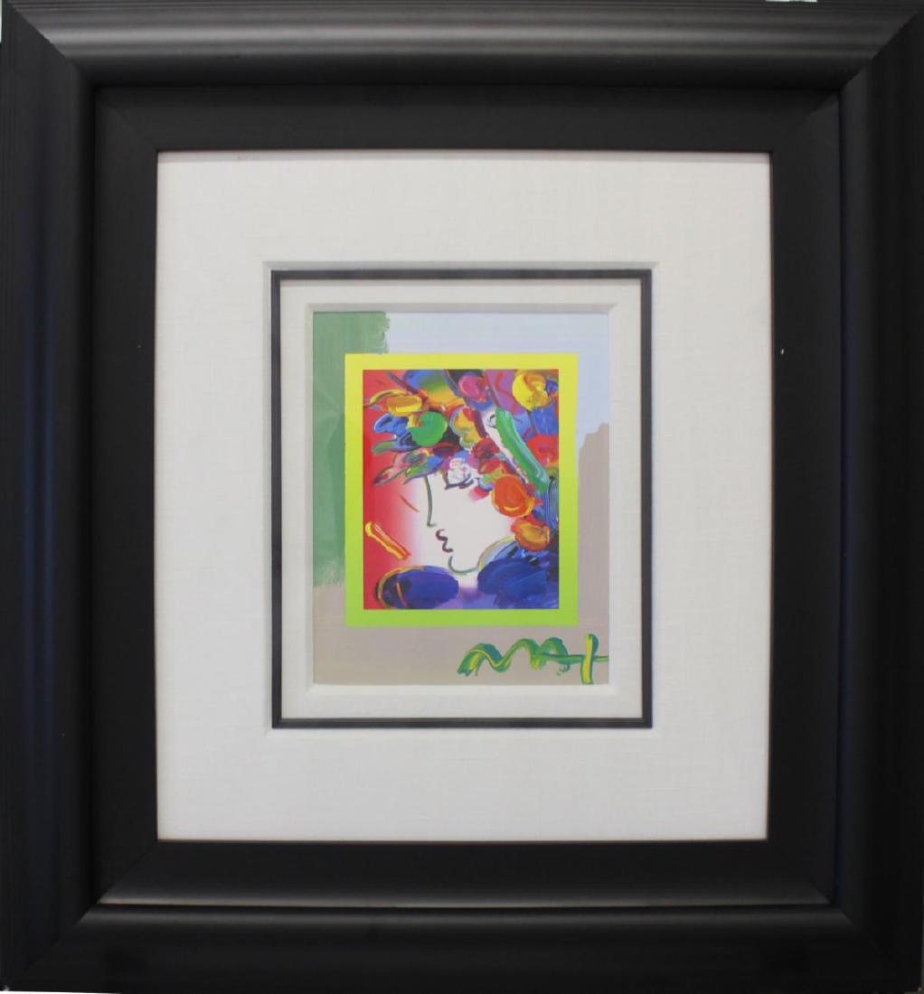 PETER MAX "BLENDING BEAUTY ON BLENDS" PAINTING (1 of 4)