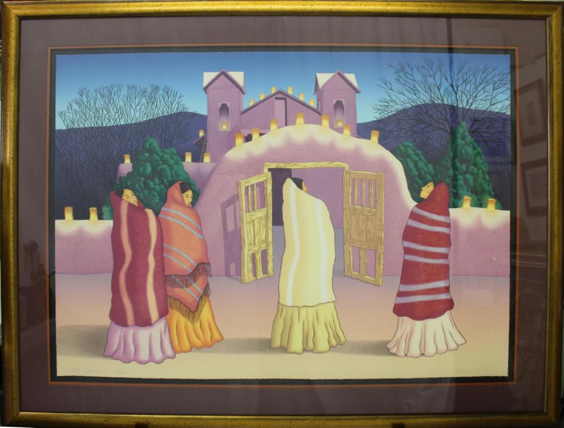 R C GORMAN (USA 19322005) SIGNED LITHOGRAPH 1996