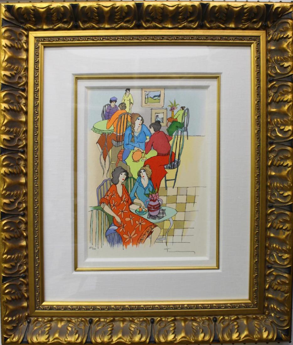 ITZCHAK TARKAY "SHARING SECRETS" SERIGRAPH (1 of 5)