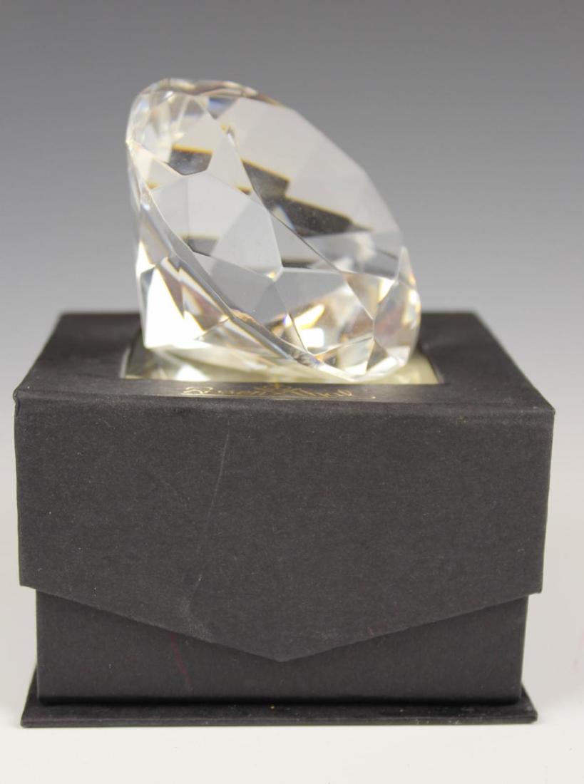 ROSENTHAL CRYSTAL DIAMOND FORM PAPERWEIGHT (1 of 4)