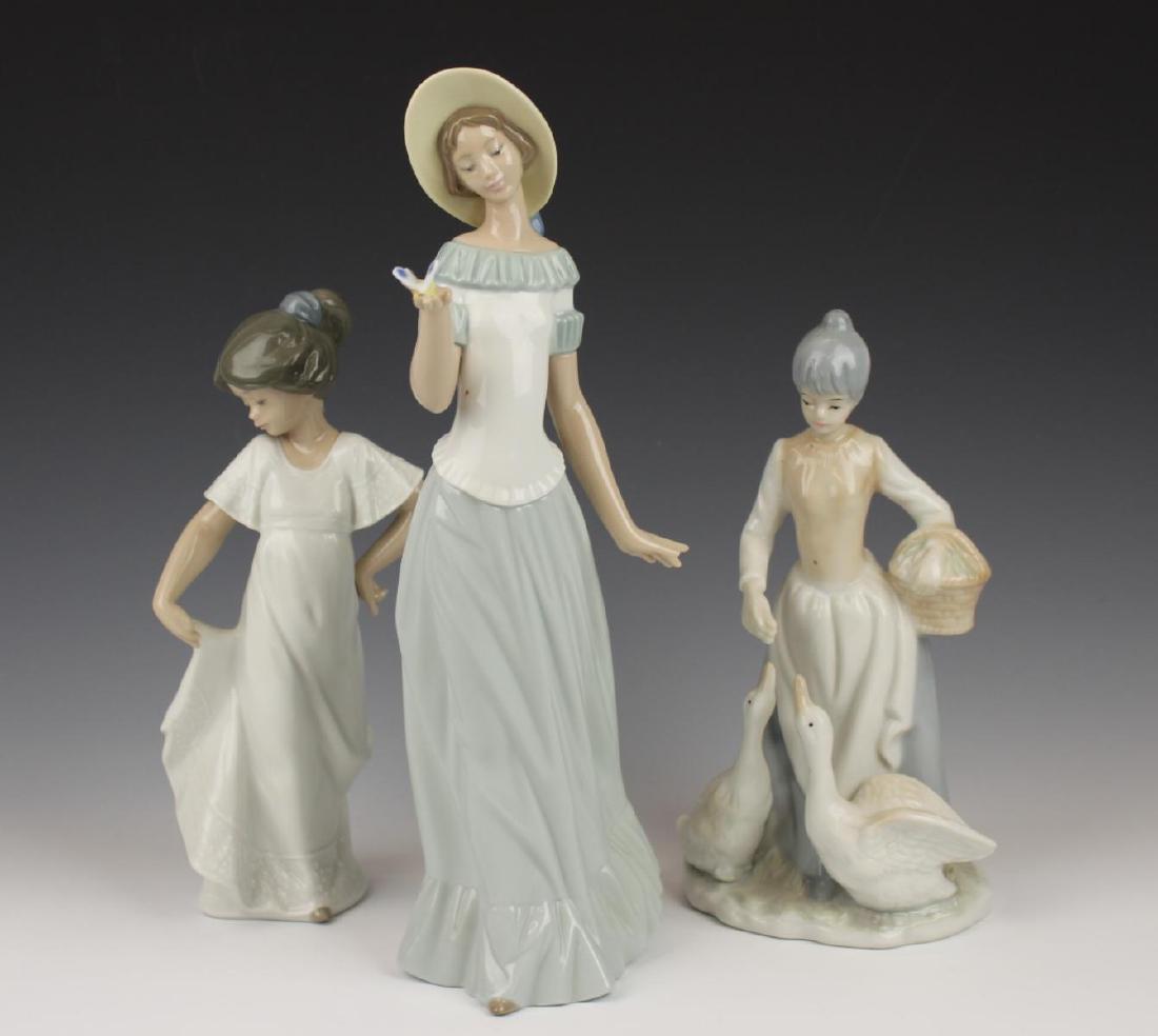 LOT OF 3 SPANISH PORCELAIN FIGURES (1 of 3)