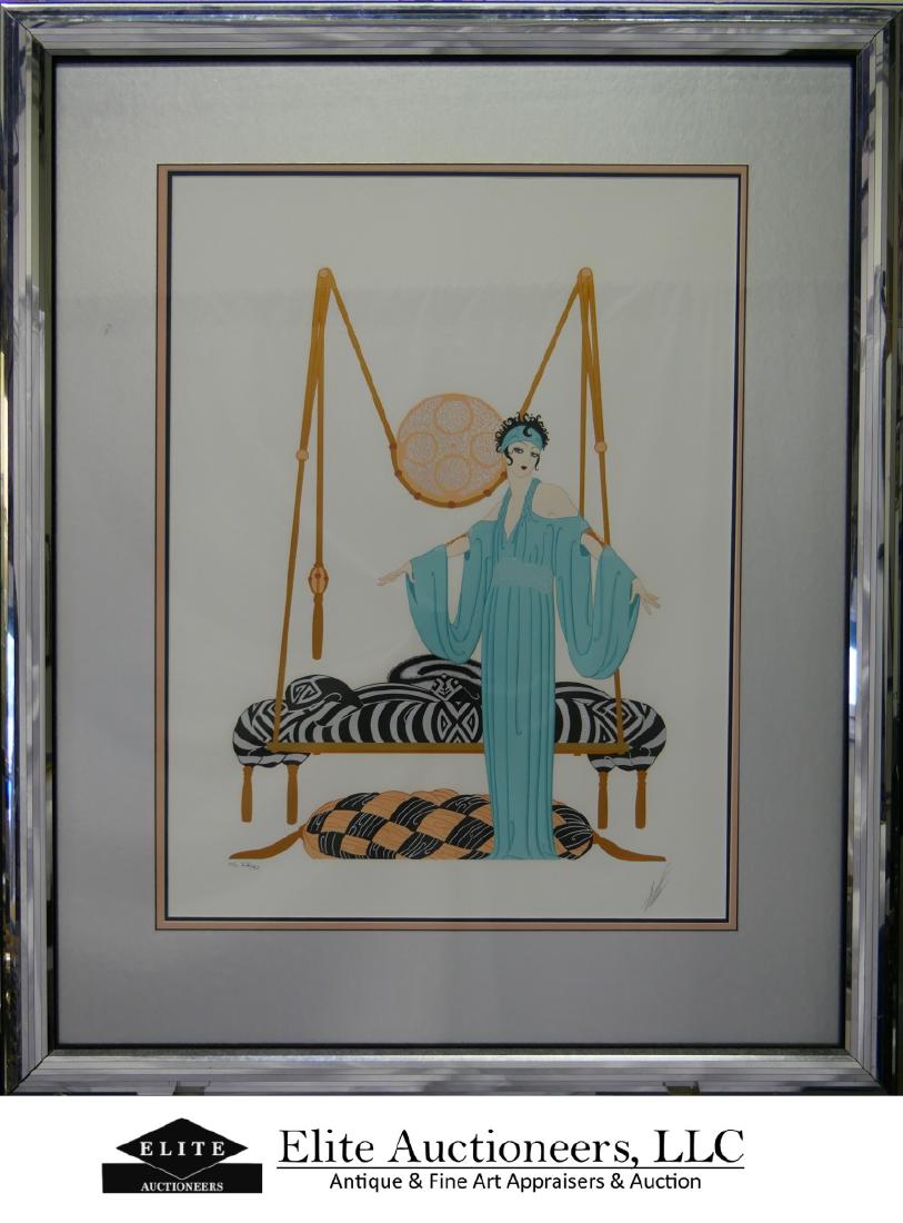 ERTE (RUSSIA/FRANCE 1892-1990) "TUXEDO" SERIGRAPH (1 of 6)
