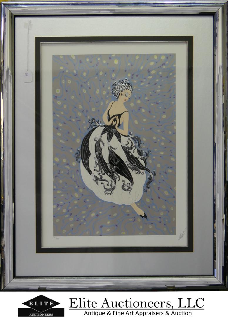 ERTE (RUSSIA/FRANCE 1892-1990) "TUXEDO" SERIGRAPH (1 of 4)