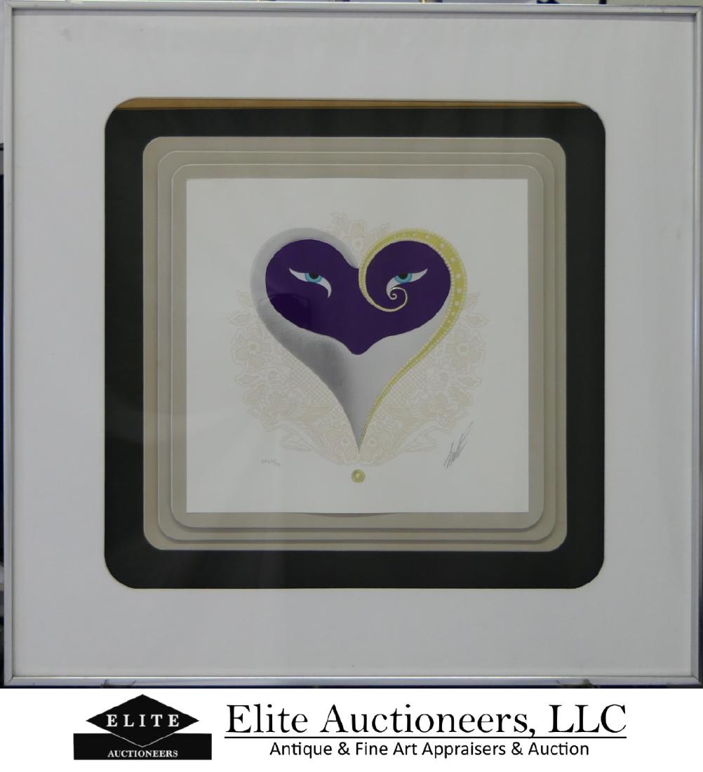 ERTE (RUSSIA/FRANCE 1892-1990) PURPLE HEART SERI (1 of 5)