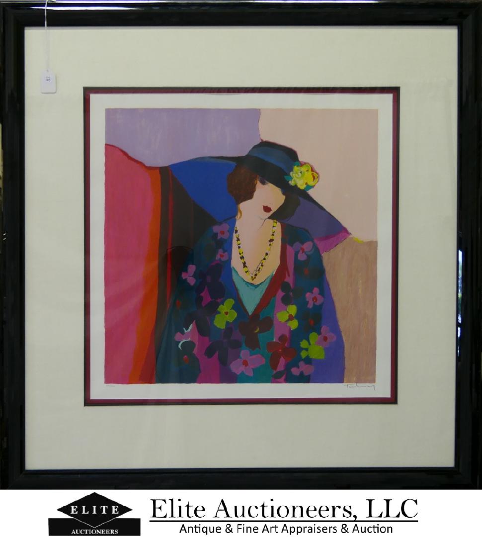 TARKAY (SERBIA/ISRAEL 1935-2012) "PINK SHADOW I" (1 of 3)