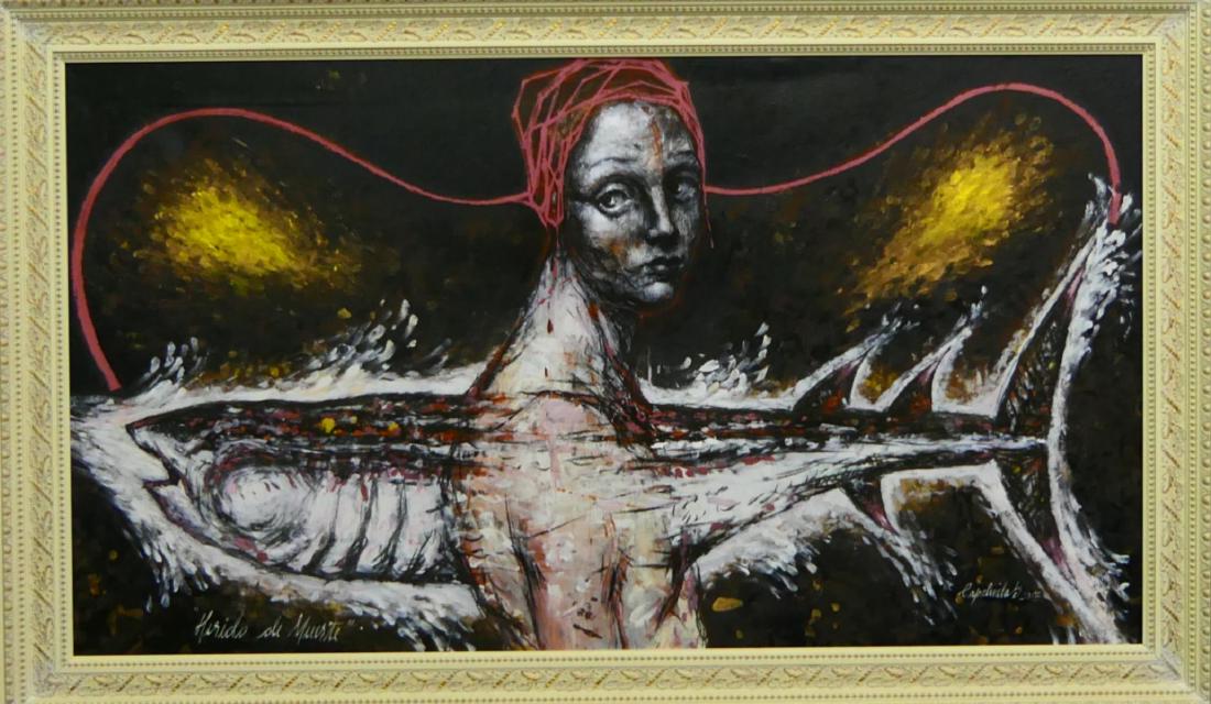 ERNESTO CAPDEVILA (CUBAN,B.1970) MIXED MEDIA (1 of 12)