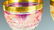 11 BOHEMIAN CUT TO CLEAR CRYSTAL STEM WINE GLASSES - 5