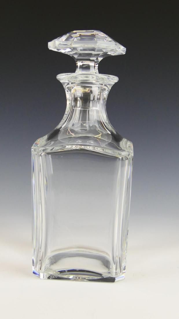 BACCARAT FRANCE CRYSTAL CLEAR DECANTER