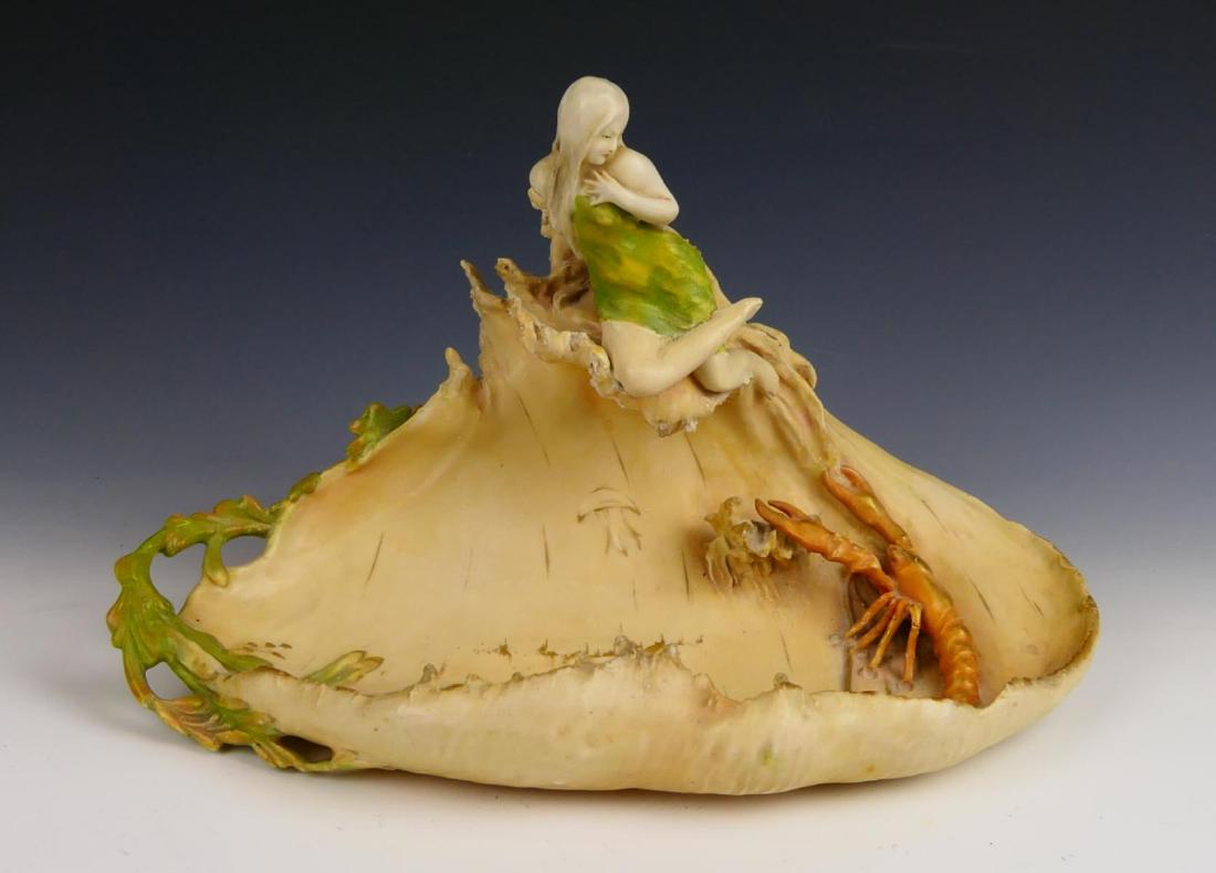 RSTK AMPHORA  TURN TEPLITZ ART NOUVEAU CENTERPIECE (1 of 8)