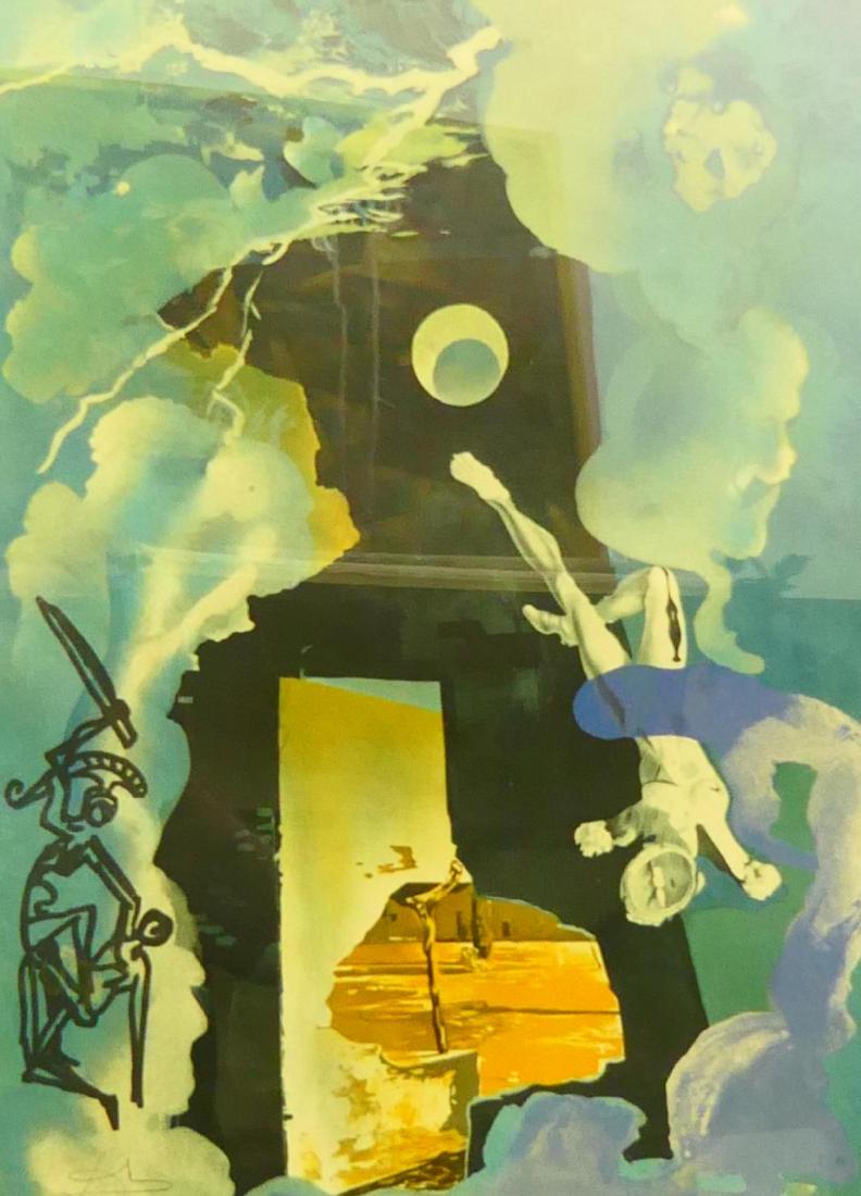 SALVADOR DALI "ETERNITY OF LOVE" EA LITHOGRAPH (1 of 6)
