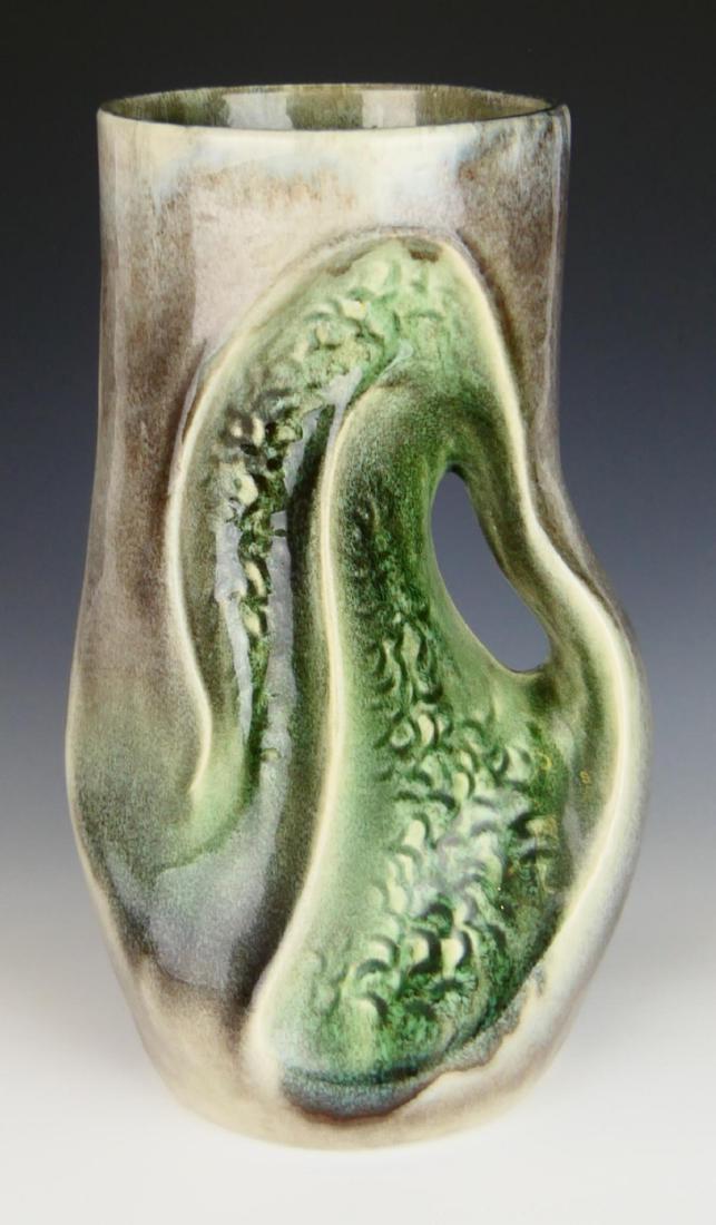 HEIFETZ NEW YORK CERAMIC MID CENTURY VASE (1 of 6)