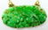 14K CHINESE GREEN & WHITE JADEITE PLAQUE NECKLACE - 5