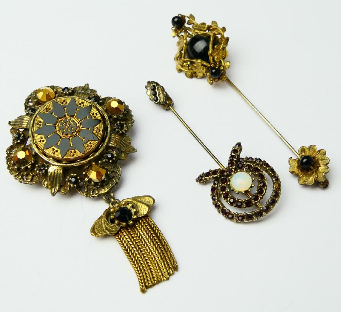 FABULOUS LOT OF DECO COSTUME JEWELRY (1 of 6)