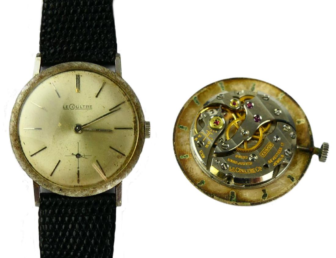 1960's JAEGER LECOULTRE 14K WG 17J GENTS WATCH (1 of 4)